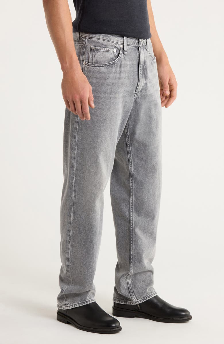 rag & bone Fit 4 Authentic Rigid Straight Leg Jeans, Alternate, color, Ice Grey