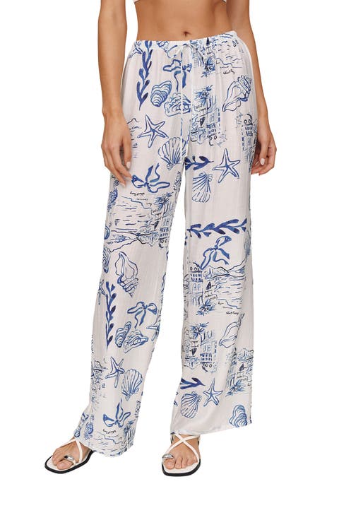 Wide Leg Beach Pants
