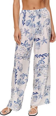 Bella Dahl Wide Leg Beach Pants