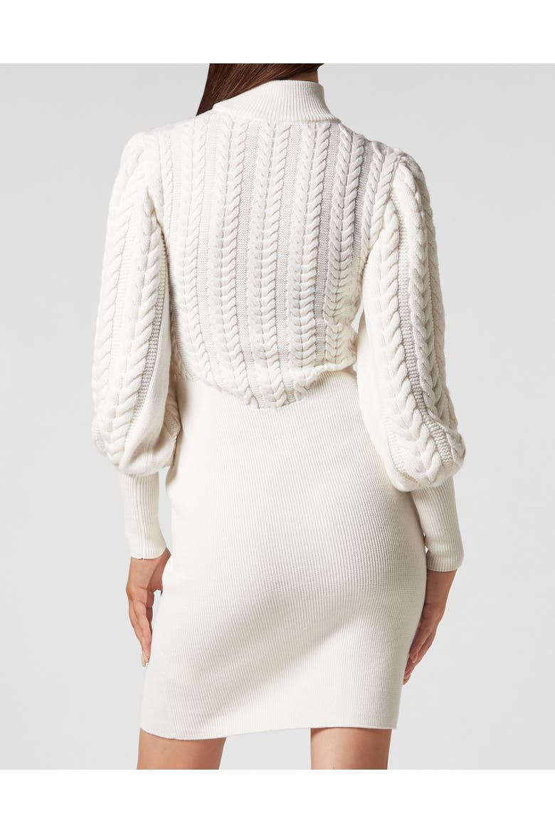 Knit Dress Women, Alternate, color, white