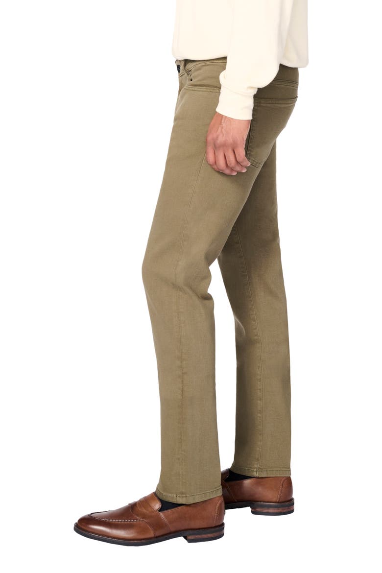 AMS Slim Fit Jeans, Alternate, color, MOSS GREEN
