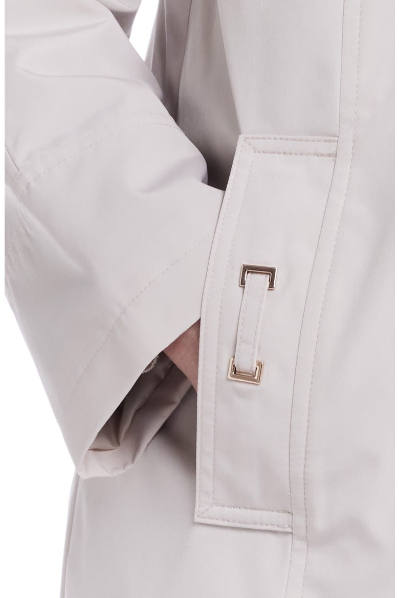 Water Resistant Hooded Rain Coat, Alternate, color, PEYOTEE