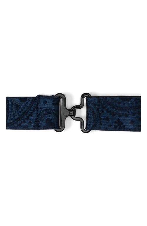 Cufflinks, Inc . Mickey Mouse Paisley Silk Bow Tie In Blue