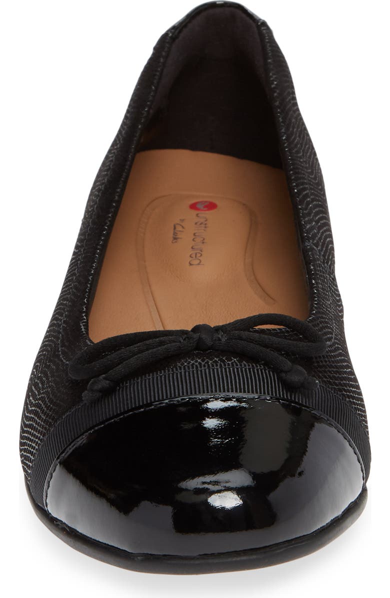 Clarks<sup>®</sup> Un Blush Cap Toe Flat, Alternate, color,