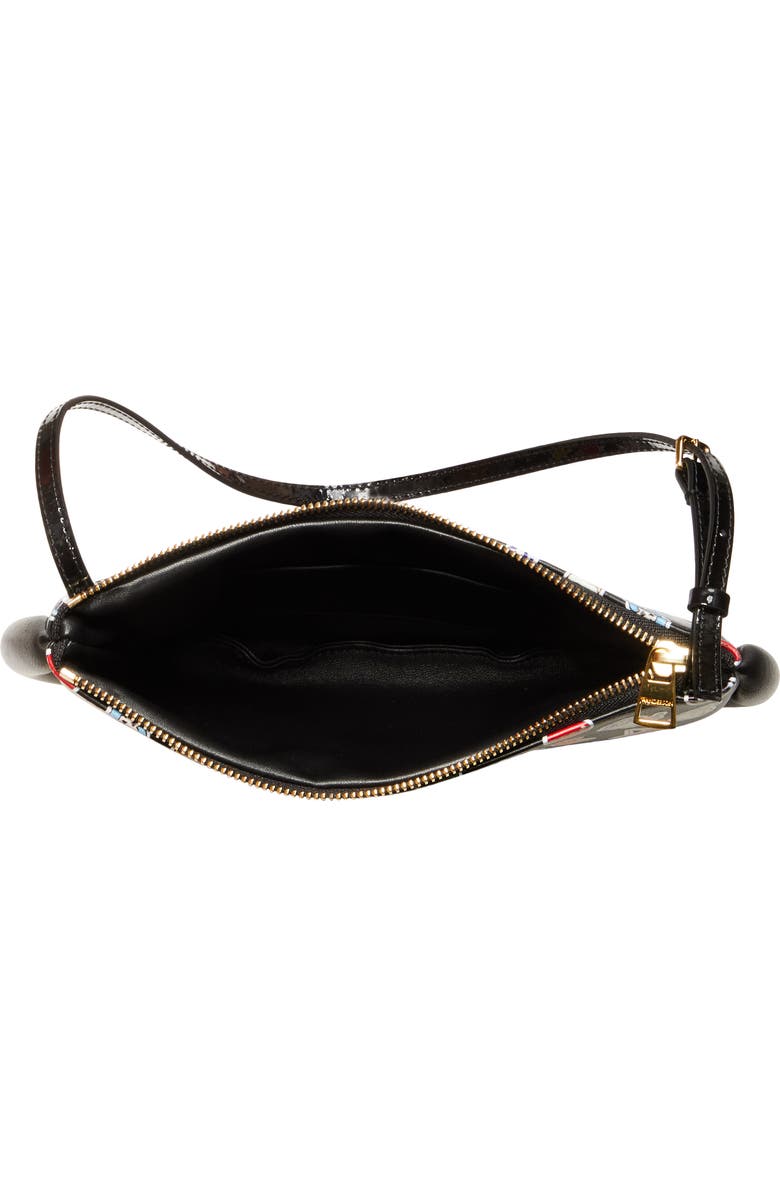 JW Anderson Stickers Bumper Moon Shoulder Bag, Alternate, color,