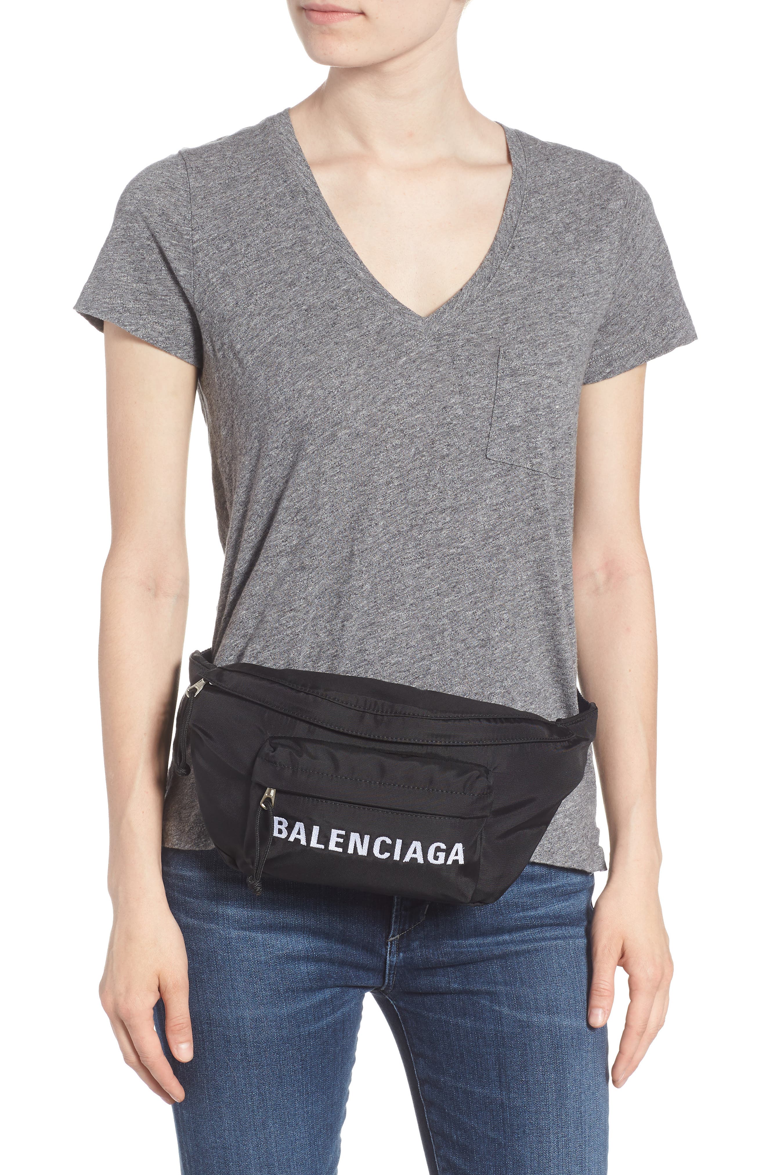 Balenciaga Everyday Fanny Pack, Alternate, color, 