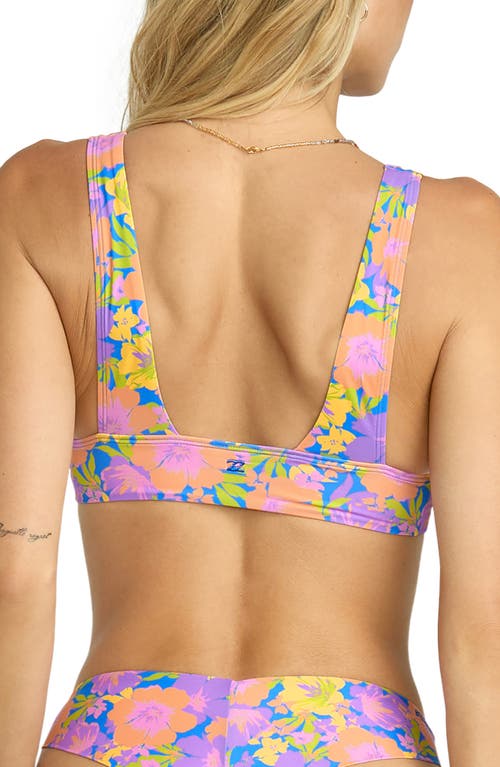 Billabong Beat The Heat Remi Swim Top In Multi