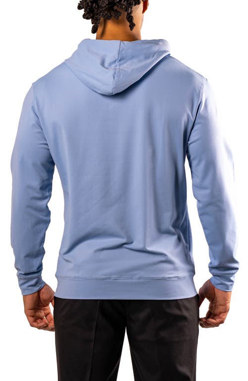 Maceoo Hoodie Casper27 Blue In Blue