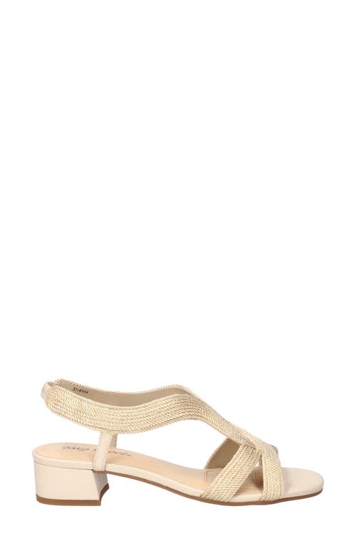 EASY STREET EASY STREET FESTIVAL BLOCK HEEL SLINGBACK SANDAL