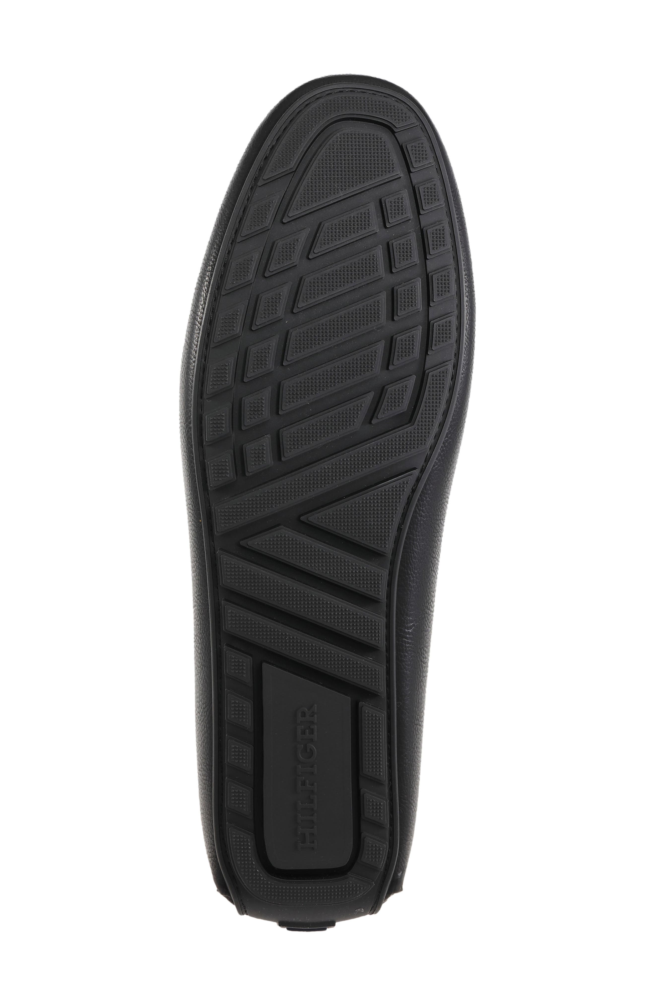 Ravent Faux Leather Driver, Alternate, color, BLACK