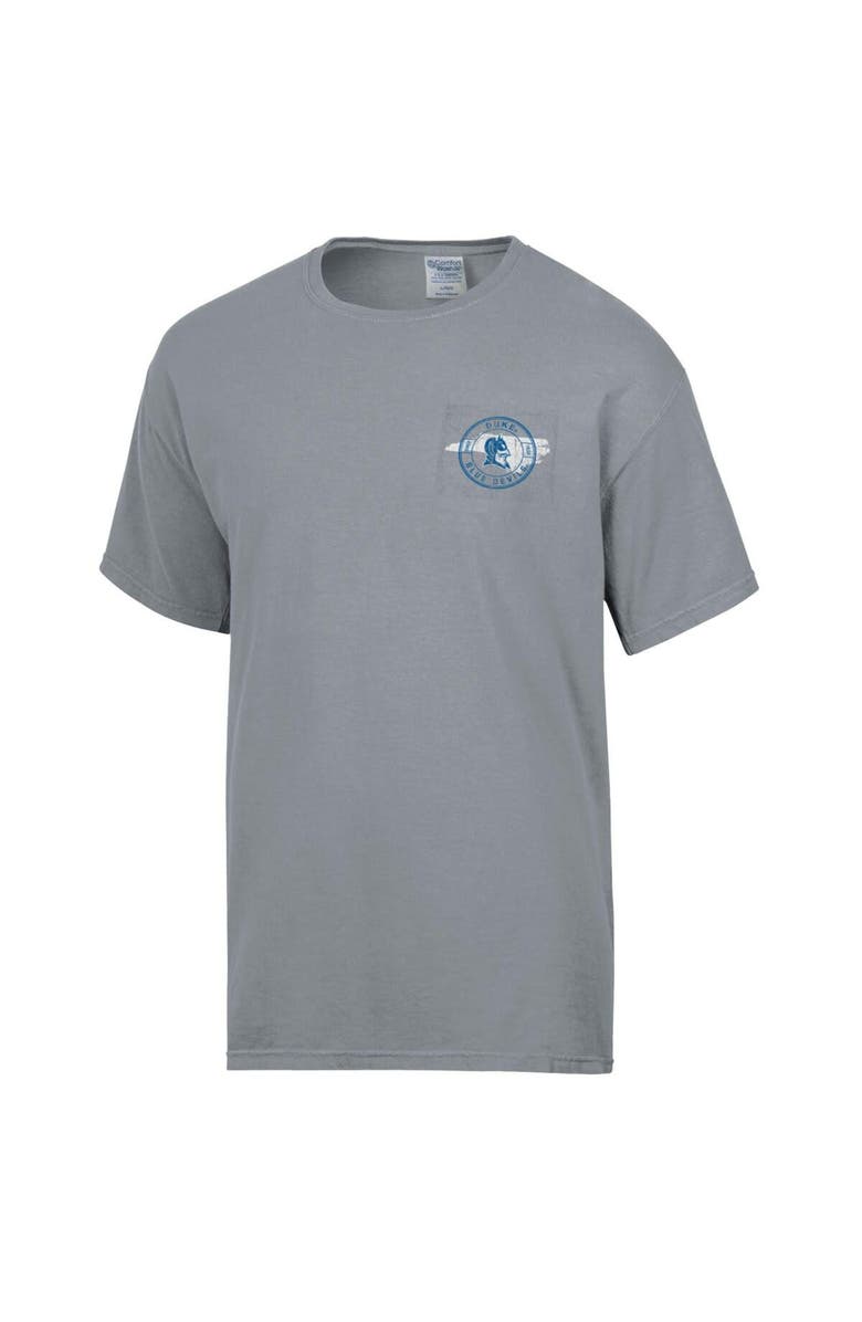 Comfort Wash Men's Comfort Wash Graphite Duke Blue Devils STATEment T-Shirt, Alternate, color,