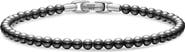 David Yurman Men's Spiritual Beads Bracelet, 4mm