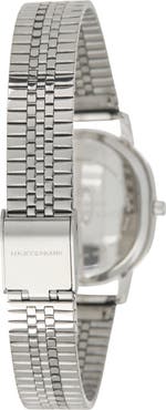 Lucky Brand Two Tone Oval Analog Bracelet Watch, 28mm x 38mm