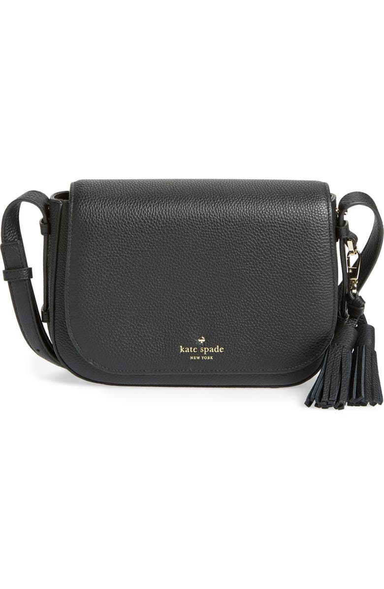 Kate Spade New York 'orchard street - penelope' tassel leather crossbody bag, Main, color,