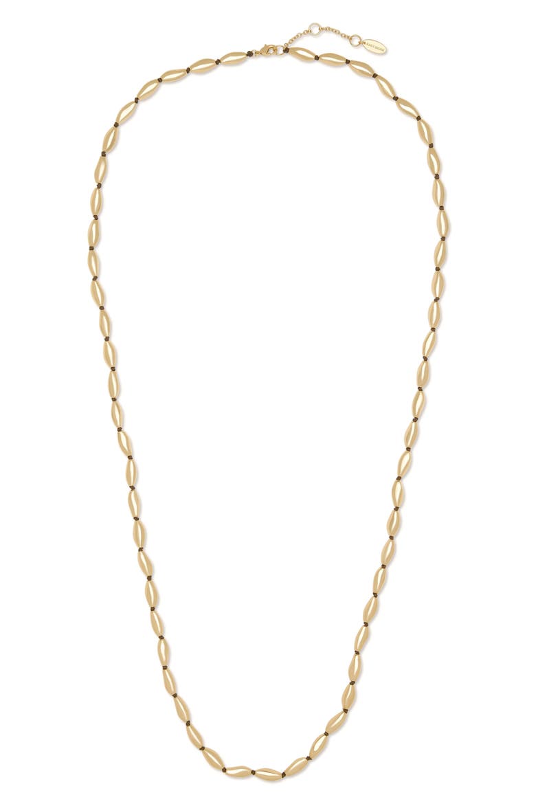 Lunette Layer Necklace, Main, color, GOLD