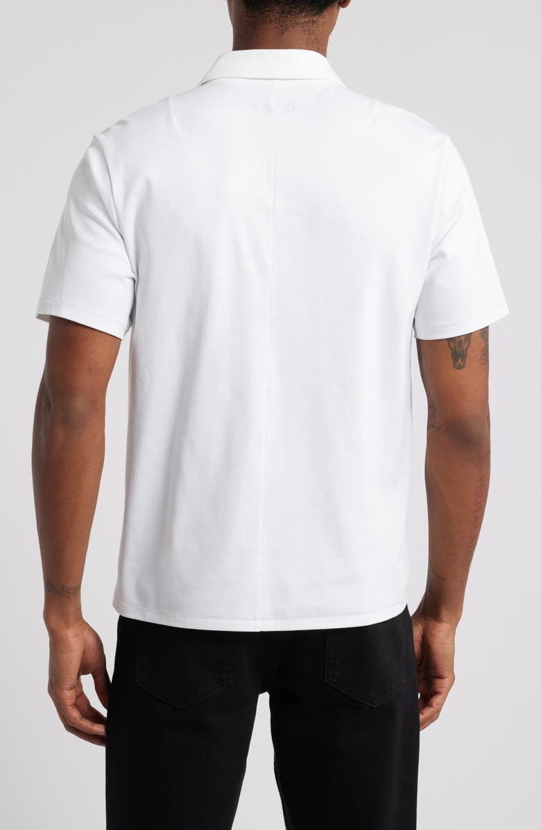 rag & bone Pure Pima Polo, Alternate, color, White
