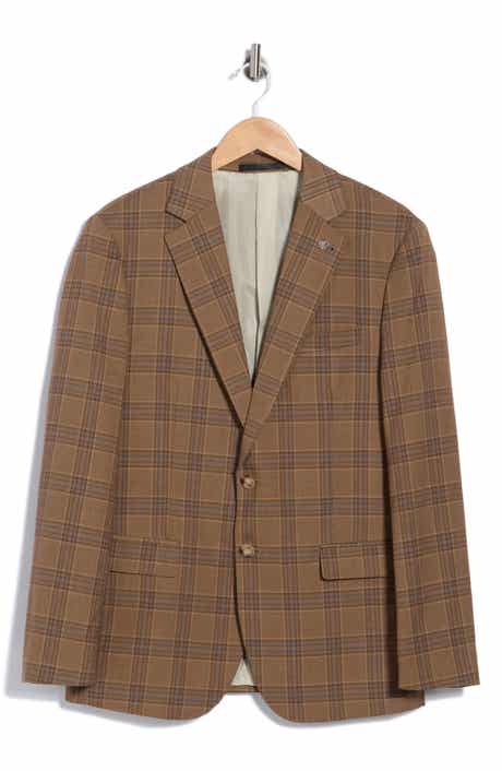 Plaid Stretch Sport Coat