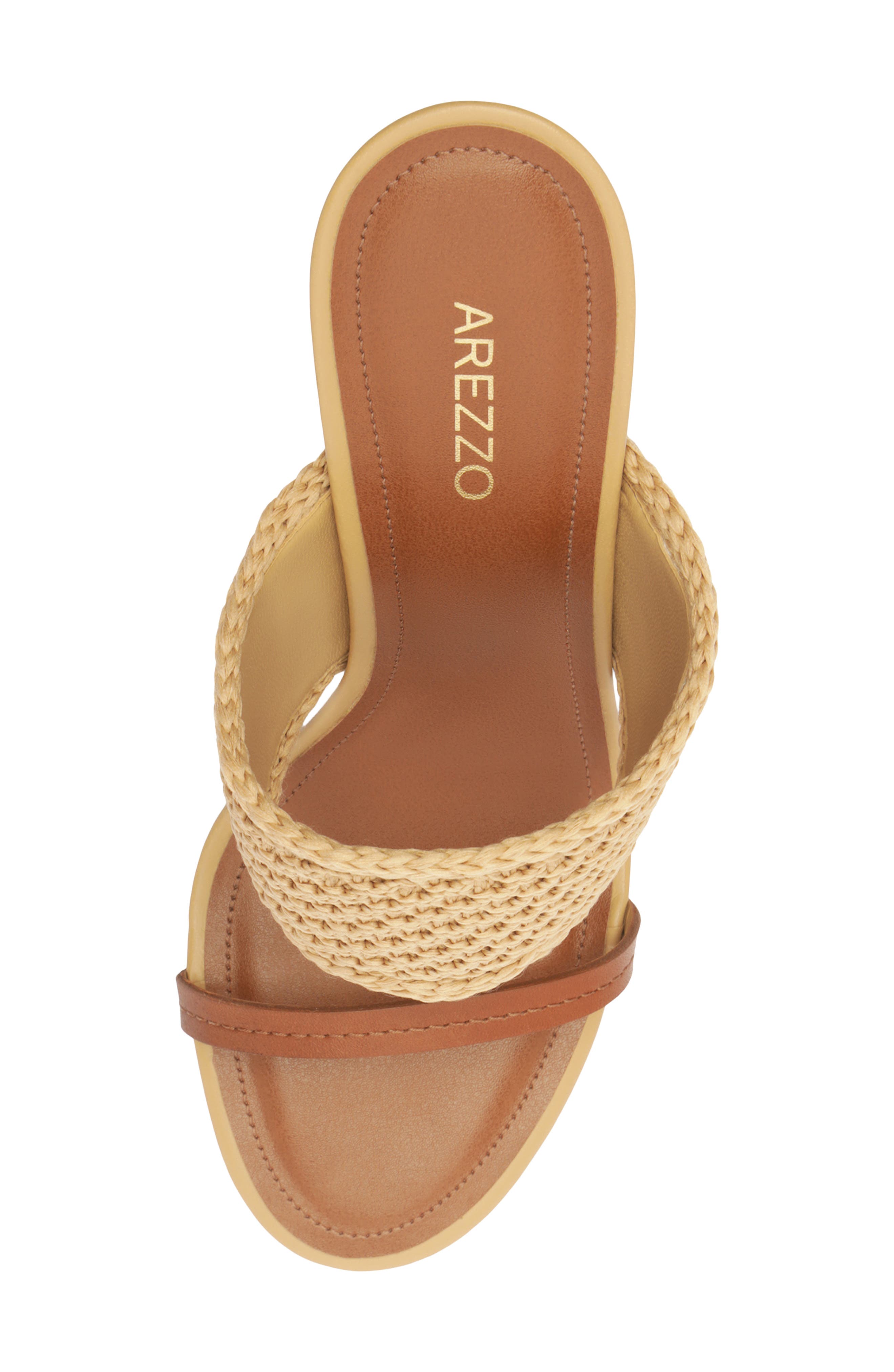 Arezzo Sylvia Slide Sandal, Alternate, color, Soul Natural
