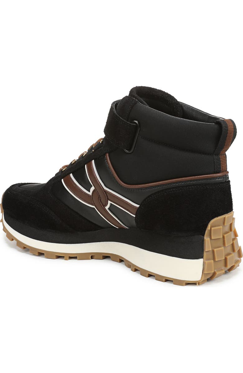 Veronica Beard Valentina Hi Sneaker, Alternate, color, Black