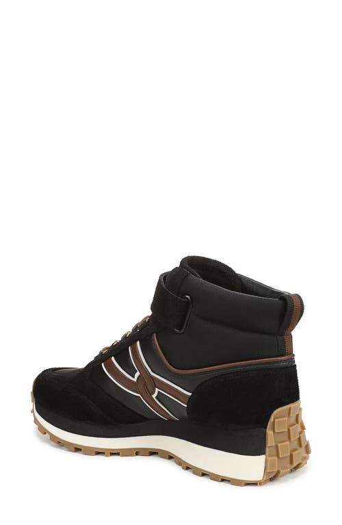 Veronica Beard Valentina Hi Sneaker In Black