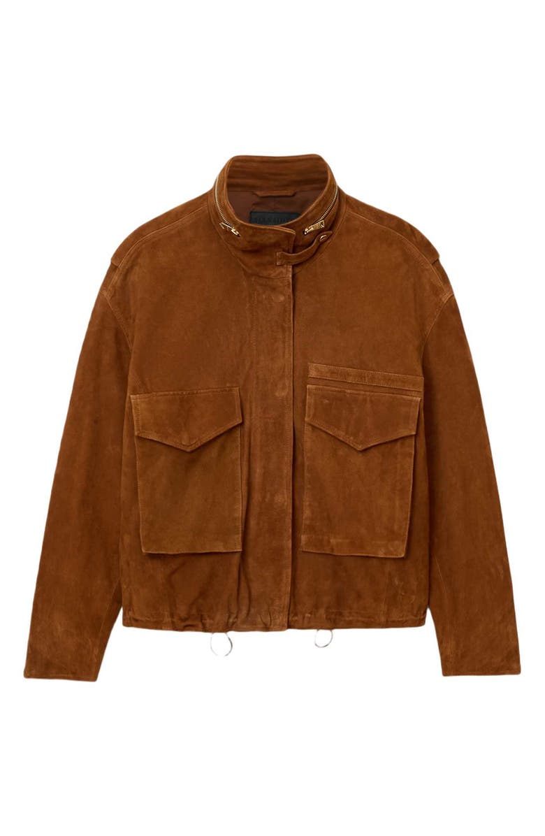 AllSaints Clay Suede Jacket, Alternate, color,