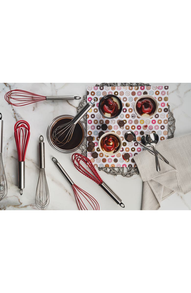 CUISIPRO 12 Inch Stainless Steel Egg Whisk, Alternate, color, Silver