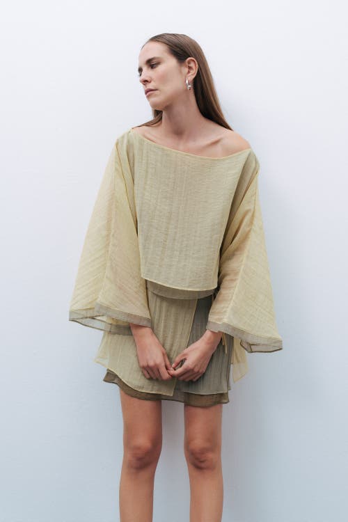 NOCTURNE NOCTURNE MINI SKIRT WITH TIE DETAIL 