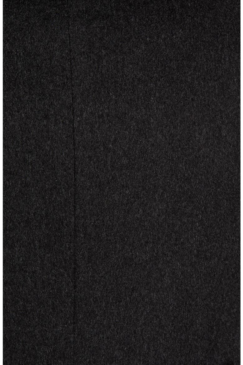 Single Breasted Wool Reefer Coat, Alternate, color, OXFORD