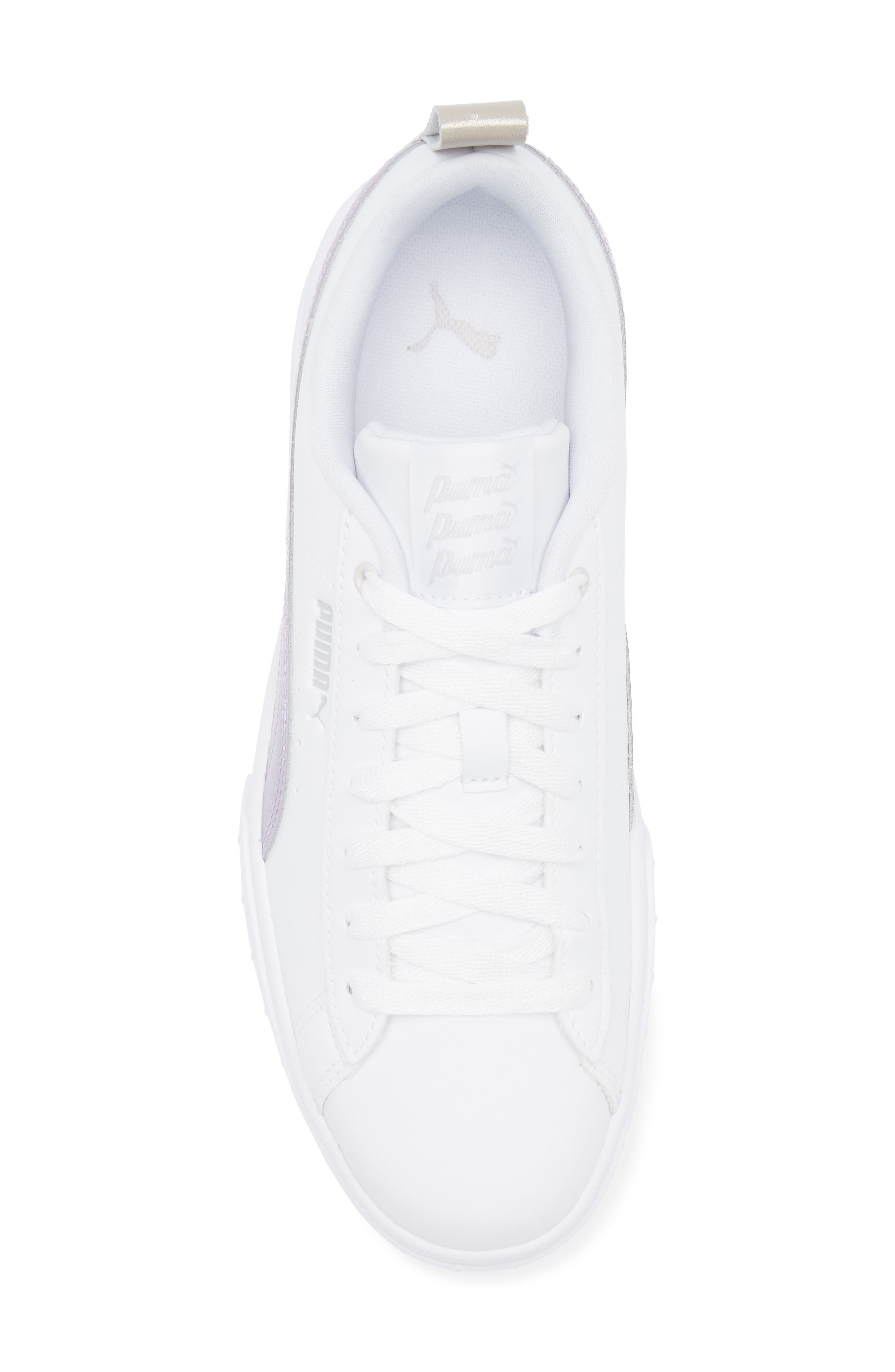 Mayze Classic Platform Sneaker, Alternate, color, PUMA WHITE- GRAY