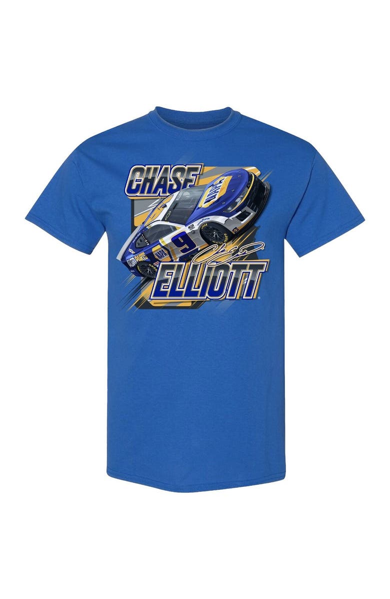 HENDRICK MOTORSPORTS TEAM COLLECTION Men's Hendrick Motorsports Team Collection Royal Chase Elliott Blister T-Shirt, Alternate, color, 
