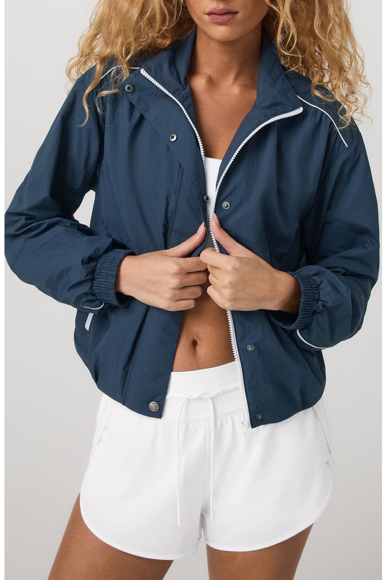 Eaton Fitness Jacket, Main, color, OCEAN BLUE