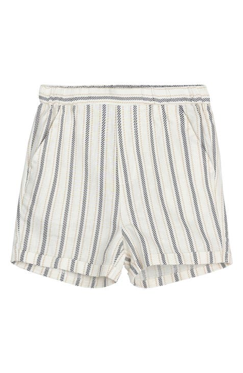 Kids' Stripe Organic Cotton Shorts (Toddler & Little Kid)