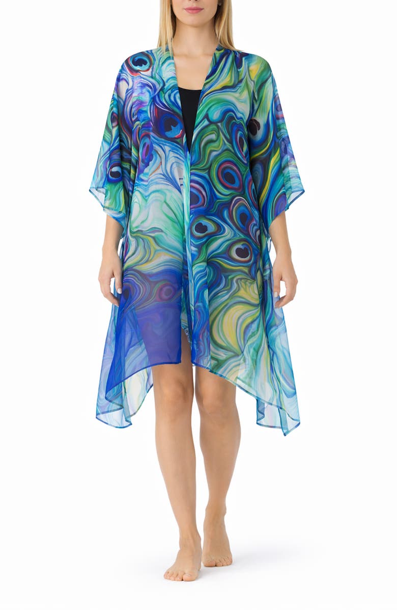 RANEES V-Neck Duster, Main, color, 