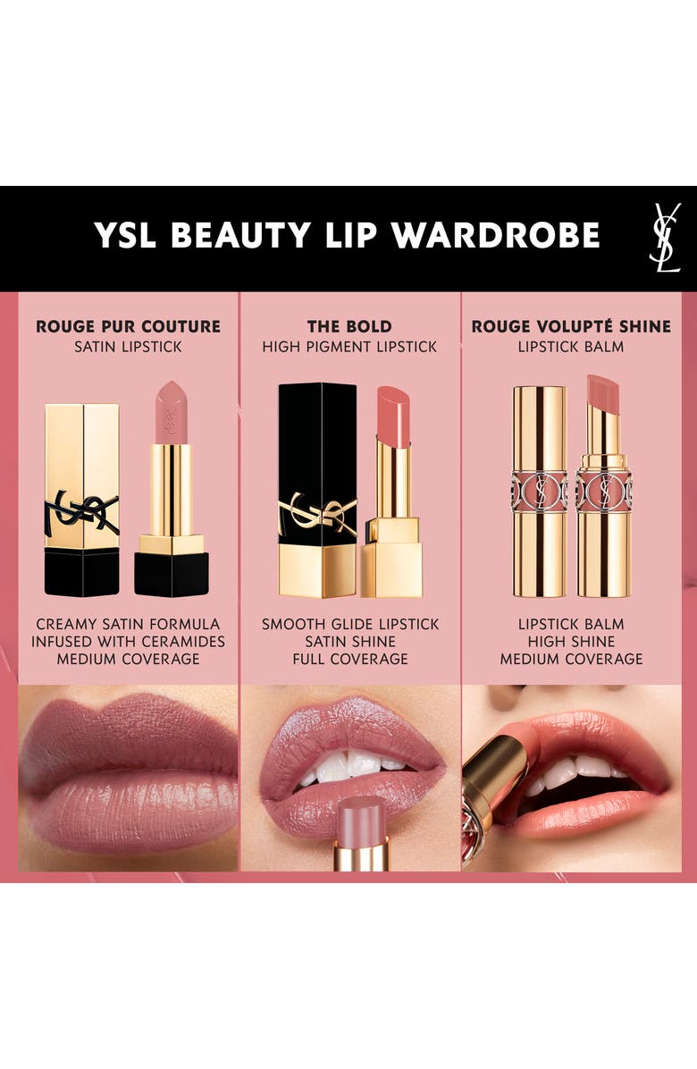 Yves Saint Laurent The Bold High Pigment Lipstick, Alternate, color, 14 Nude Champion