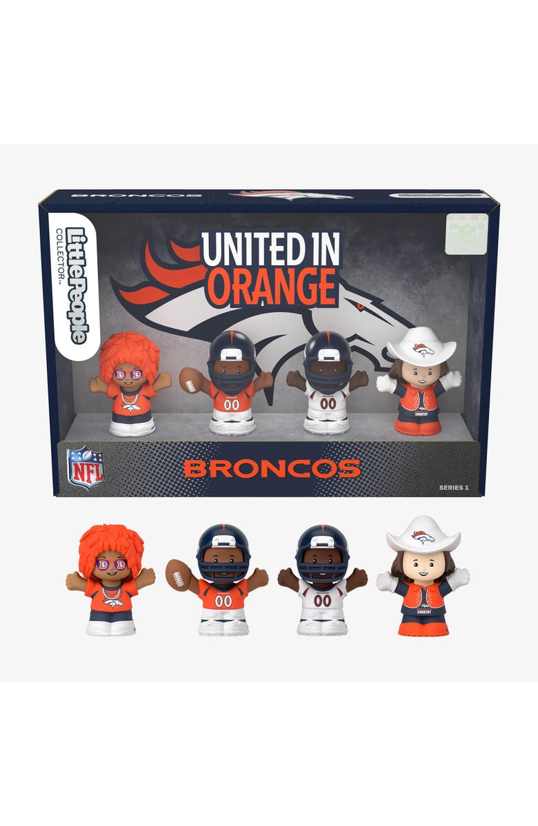 Mattel Denver Broncos NFL Little People Collector Figure Set, Main, color, Multi-Color
