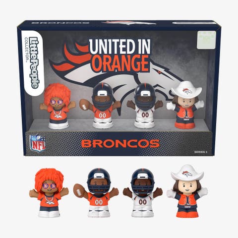Denver Broncos NFL Little People Collector Figure Set