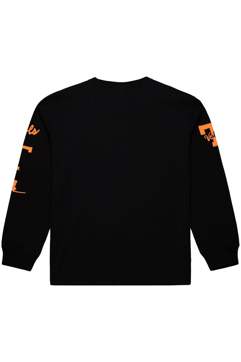 Men's Mitchell & Ness  Black Tennessee Volunteers Training Camp Long Sleeve T-Shirt, Alternate, color, Black