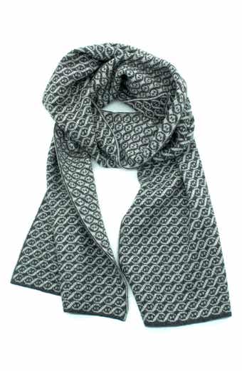 Portolano Jacquard Fancy Design Scarf