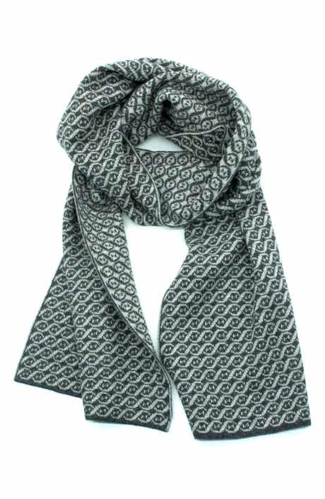 Portolano Jacquard Fancy Design Scarf