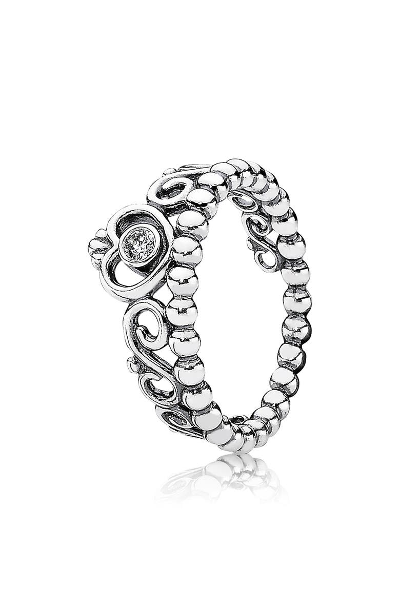 PANDORA My Princess Tiara Ring, Main, color,