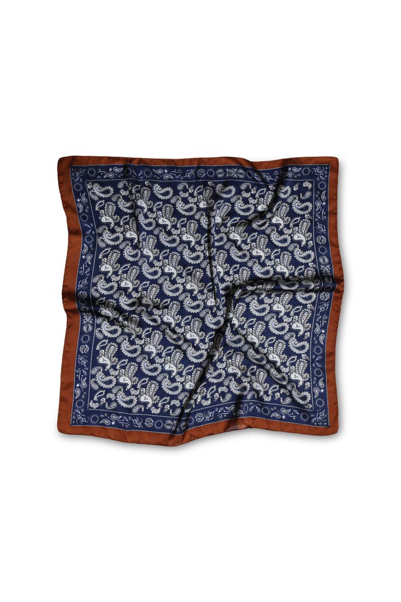 Library Romance Fashion Scarf, Main, color, Navy