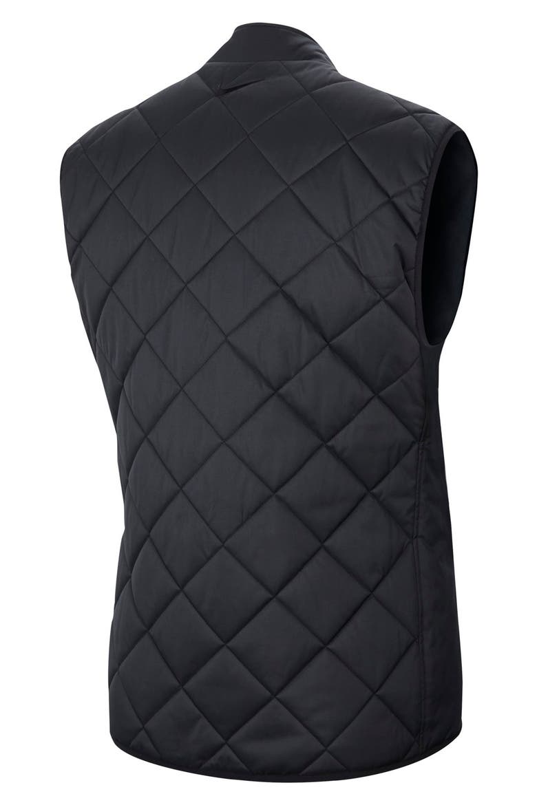 Nike Reversible Quilted Golf Vest, Alternate, color, BLACK/ DARK SMOKE GREY