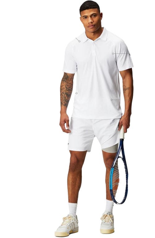 Fabletics The Training Day Polo In White