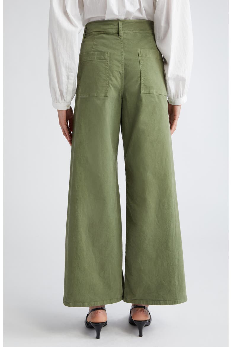 Megan Wide Leg Pants, Alternate, color, CAMO