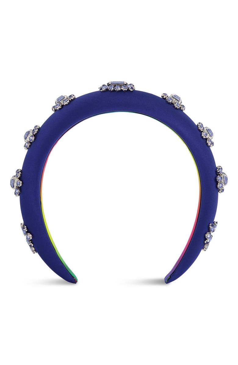 KG Kurt Geiger Jewel Flower Headband, Alternate, color,