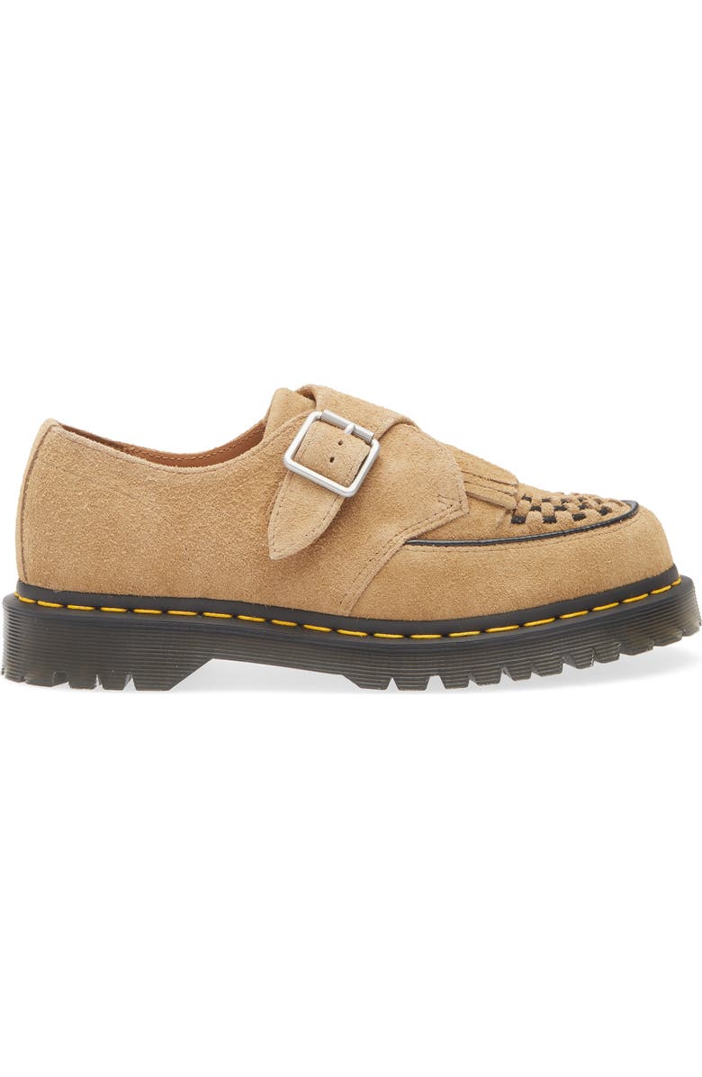 Dr. Martens Ramsey Kiltie Buckle Suede Creeper Shoe, Alternate, color,