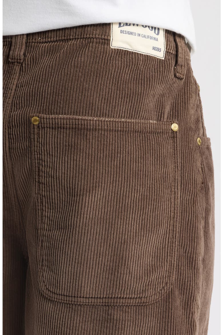 Corduroy Shorts, Alternate, color, BROWN