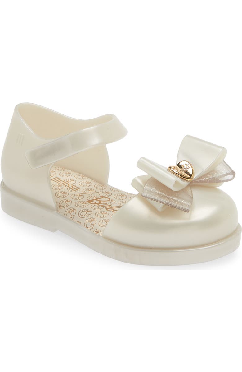 Melissa x Barbie<sup>®</sup> Kids' Amy Ankle Strap Flat, Main, color,