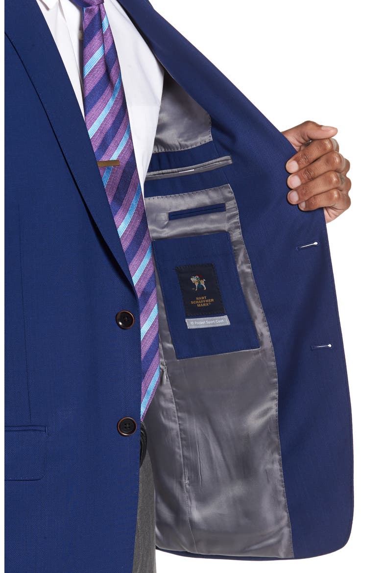 Jetsetter Classic Fit Wool Blazer, Alternate, color, MEDIUM BLUE