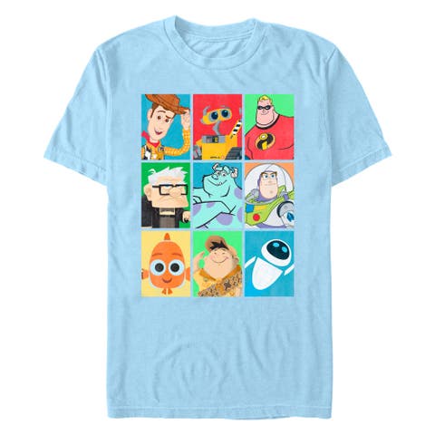 Men's Pixar Character Character Bingo  Graphic T-Shirt